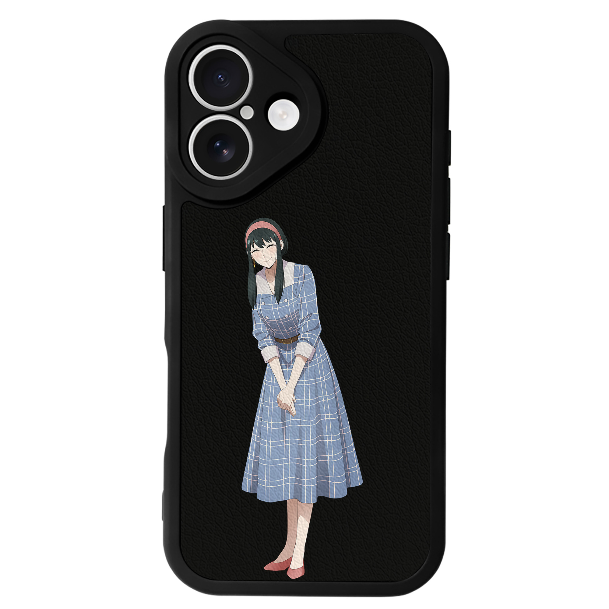 （画像用） SPY×FAMILY间谍家家酒 【iPhone 16シリーズ対応】シリコンスマホケース（レザー調） 材質：シリコン